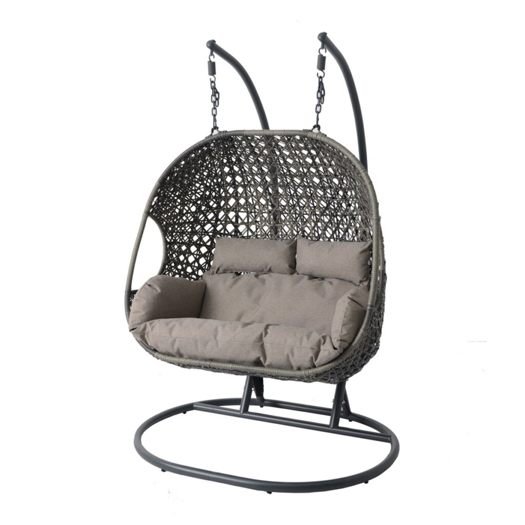 Serenity Double Hanging Garden Egg Chair 00482707757